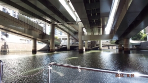 （2014/09/26〜）『日本橋川船上から見上げる自動車道の風景』