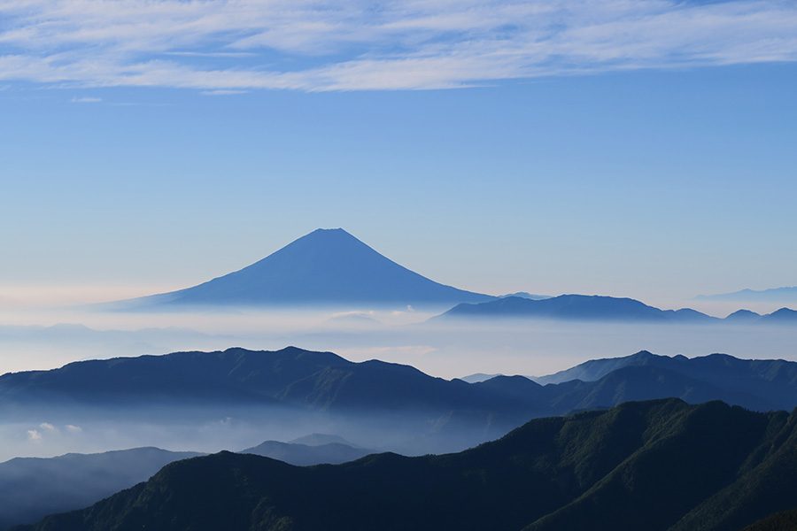 （2015/08/22〜）『北岳からの富士』