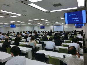 「新進会員のつどい」開催（2013年7月28日）